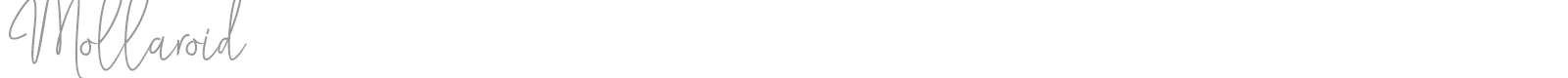 Mollaroid font preview